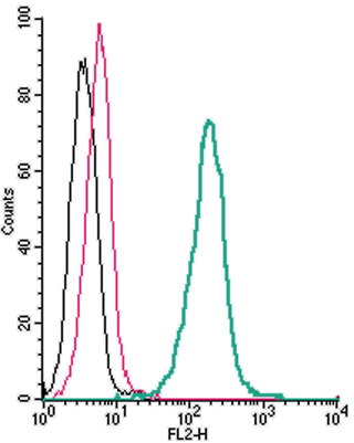 Cell surface detection of SERT by direct flow cytometry in live intact human THP-1 monocytic leukemia cells: